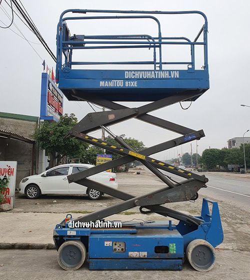 Cho thuê xe nâng người ở Hà Tĩnh