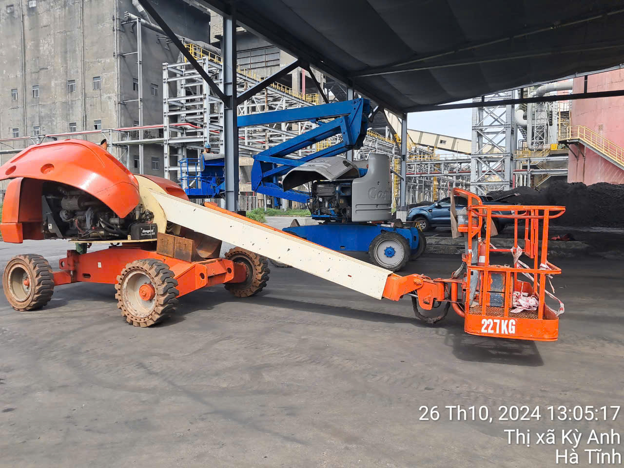 Cho thuê xe nâng người tại Hà Tĩnh 0904399338